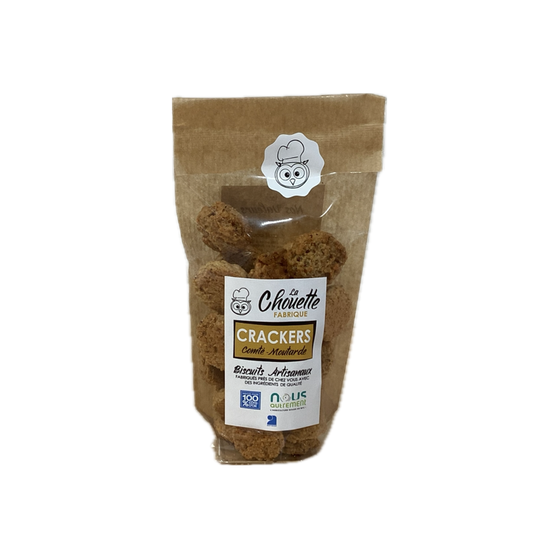 Crackers comté moutarde